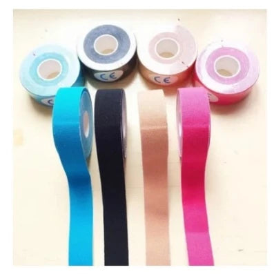 Bandagem Elástica 5cm X 5m - Fita Kinesio Tape Fisioterapia Ortopedia