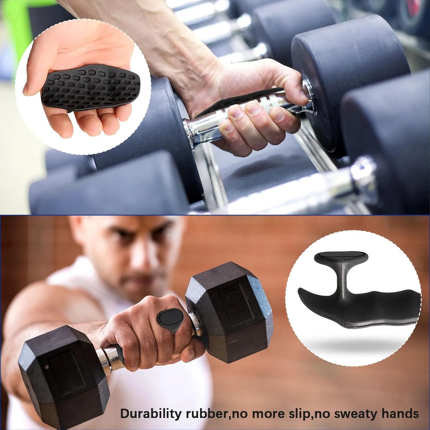 Luvas de Musculação sem Dedos