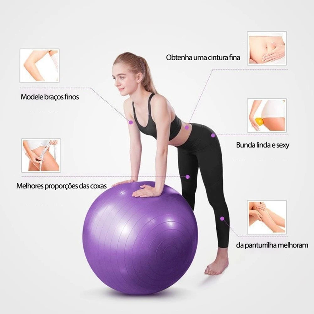 Bola de Estabilidade para Pilates e Yoga