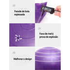 Bola de Estabilidade para Pilates e Yoga
