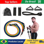 Kit Completo de Faixas Elásticas com Acessórios