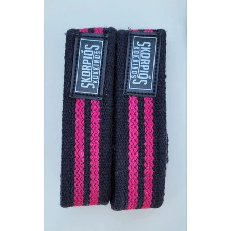 Par Straps 100% algodão para academia, cross fit e musculação.
