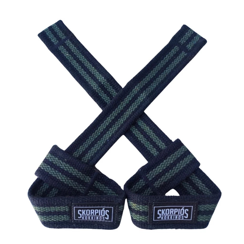 Par Straps 100% algodão para academia, cross fit e musculação.