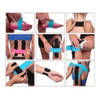 Bandagem Elástica 5cm X 5m - Fita Kinesio Tape Fisioterapia Ortopedia