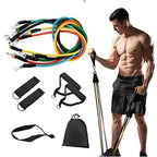 11 Pçs / Elásticos Puxar Corda Para Casa Ginásio Equipamentos De Treino Exercício Resistência